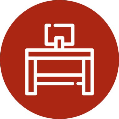 Vektör Koltuğu Simgesi illüstrasyonu