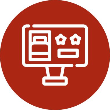 Kişisel ve ticari kullanım için çizim simgesi tasarımı.