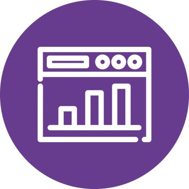 seo modern simgesinin vektör illüstrasyonu