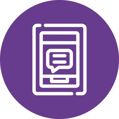 Eşsiz Telefon Vektörü Kabartma Simgesi