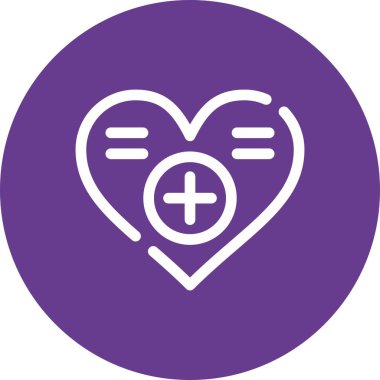 Vektör Kalp Simgesi illüstrasyonu