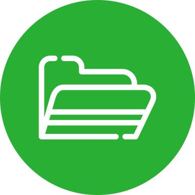 Çanta simgesinin vektör illüstrasyonu