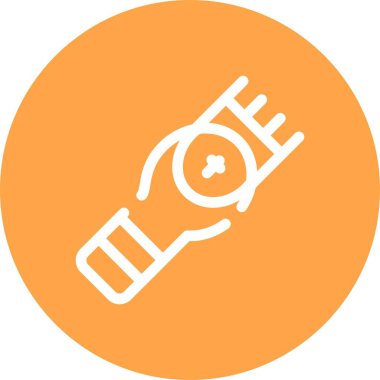 Benzersiz kablo vektör simgesi