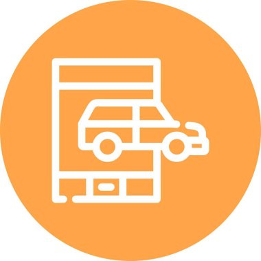 Vektör Taşıma Kamyonu simgesi