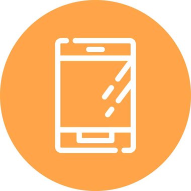 Vektör akıllı telefon simgesi illüstrasyonu
