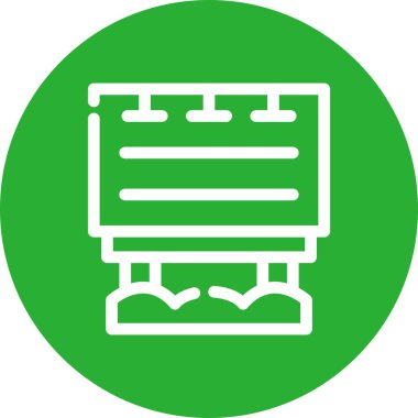 Takvim simgesinin vektör illüstrasyonu