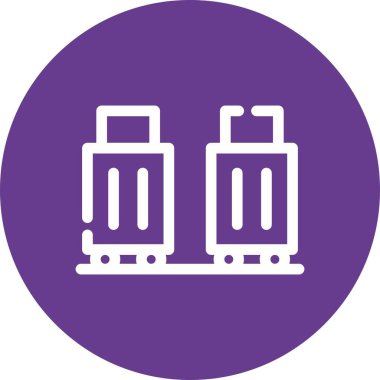 Modern gaz simgesinin vektör illüstrasyonu