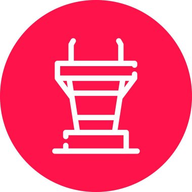 Bir fener simgesinin vektör illüstrasyonu