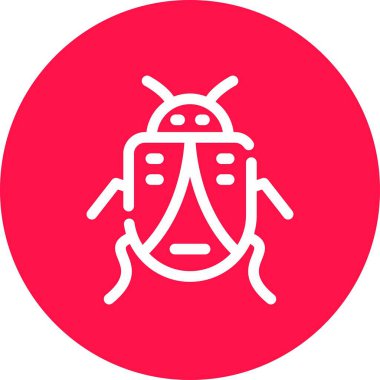 Bir simgenin vektör illüstrasyonu