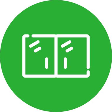 Modern eğitim ikonunun vektör illüstrasyonu