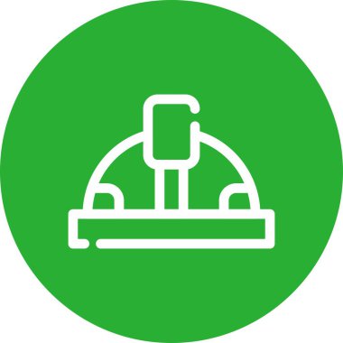 Modern oto tamir simgesinin vektör illüstrasyonu