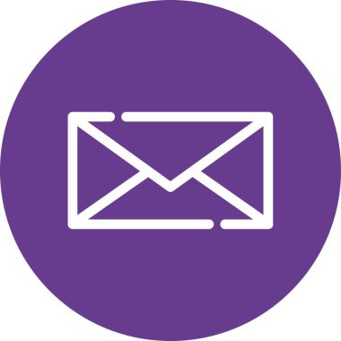 Vektör E- posta simgesi illüstrasyonu
