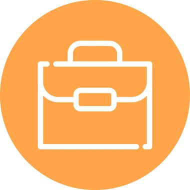 Evrak Çantası'nı web simgesi, vektör çizim