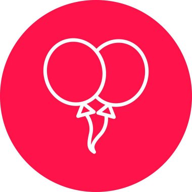 güzel alyans çizgisi vektör simgesi