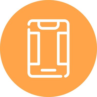 Benzersiz Batarya Vektör Satırı Simgesi