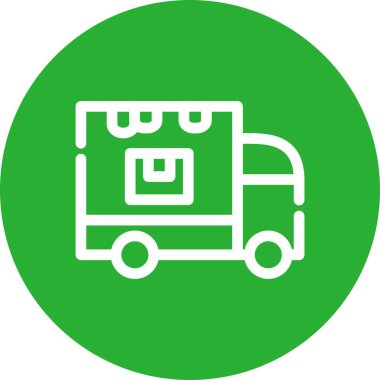 servis simgesi vektör illüstrasyonu