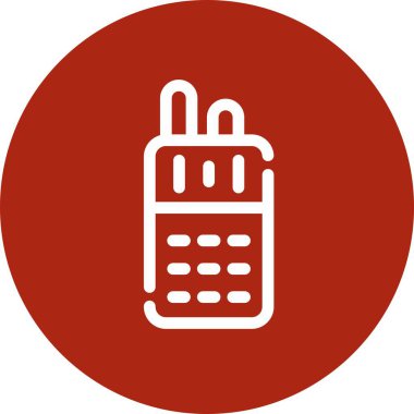 vektör hesap makinesi simgesi, vektör illüstrasyonu, matematik konsepti