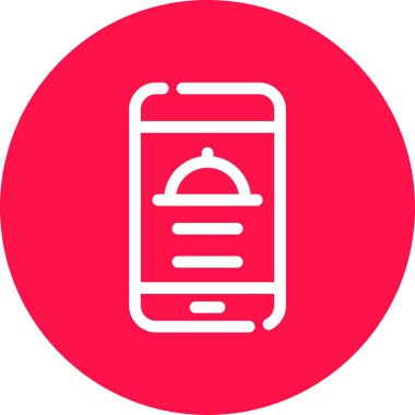 vektör cep telefon simgesi