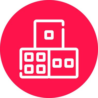 Modern b 'nin vektör illüstrasyonu eksik simgesi