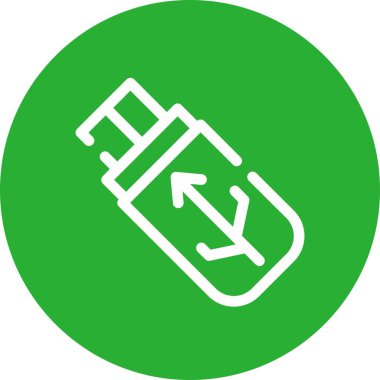 vektör sigara Simgesi illüstrasyonu