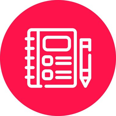 Kitap. Web simgesi basit tasarım