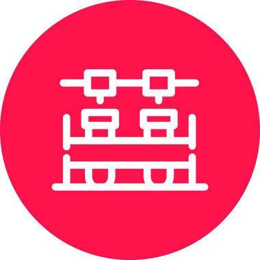 Modern b 'nin vektör illüstrasyonu eksik simgesi