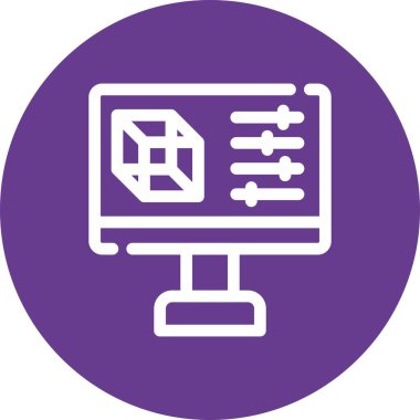 Kişisel ve ticari kullanım için çizim simgesi tasarımı.