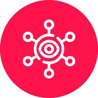 Eşsiz kar tanesi ikonu vektör kabartması