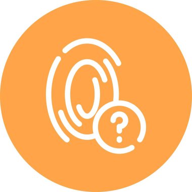 Vektör faq ico, vektör illüstrasyonu