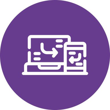 Seo simgesinin vektör illüstrasyonu