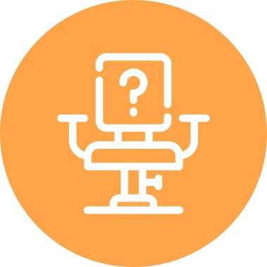 vektör lcd simgesi illüstrasyonu