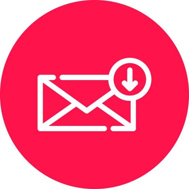 e- posta simgesi, vektör illüstrasyonu