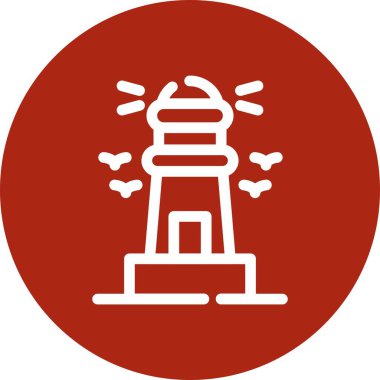 bir fener vektör çizim