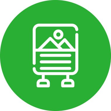 seo modern simgesinin vektör illüstrasyonu