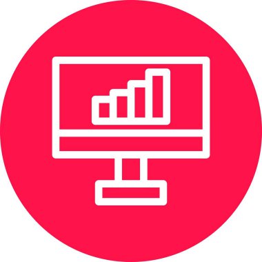 seo modern simgesinin vektör illüstrasyonu