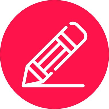 kalem simgesinin vektör illüstrasyonu