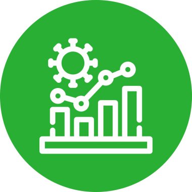 modayla izole edilmiş arkaplan simgesi