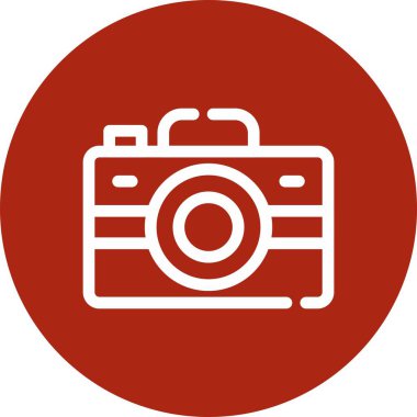 Kamera vektör simge işareti simge vektör çizim kişisel ve ticari kullanım için..