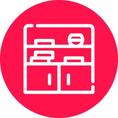 kitap web simgesi vektör illüstrasyonu