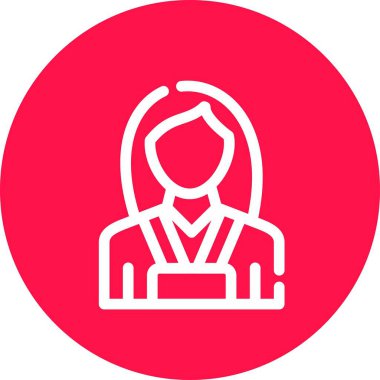 İnsan simgesinin vektör illüstrasyonu