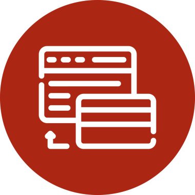 Vektör belgesi Simge illüstrasyonu