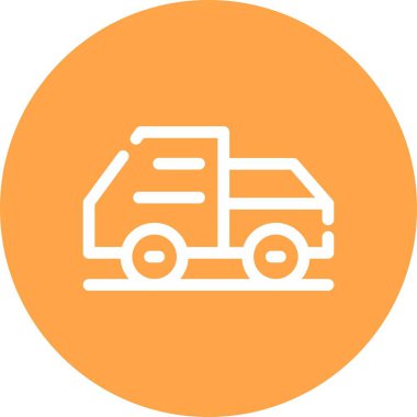 vektör kamyonu simgesi