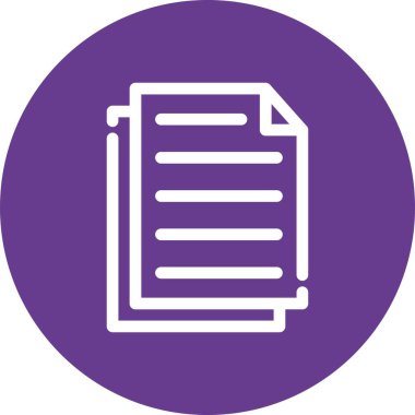 vektör belgesi simgesi, vektör, illüstrasyon