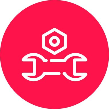 Seo simgesinin vektör illüstrasyonu