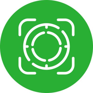 Modern ve basit tasarımın vektör simgesi