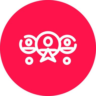 Noel top simge vektör