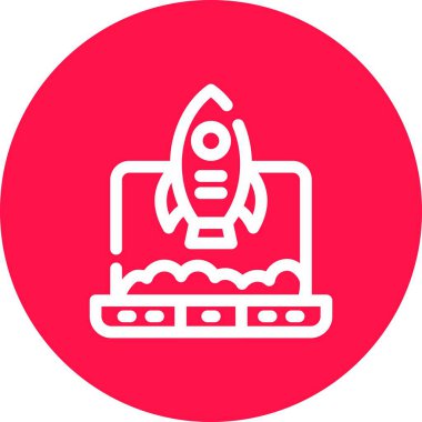 özet vektör illüstrasyon simgesi