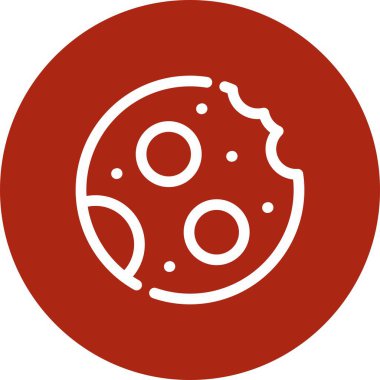 Gıda simgesinin vektör illüstrasyonu