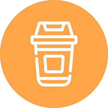 vektör kahve bardağı simgesi