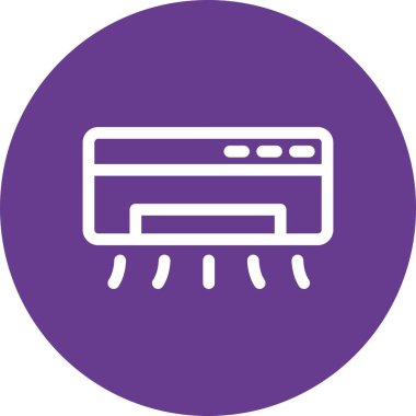 vektör lcd simgesi illüstrasyonu